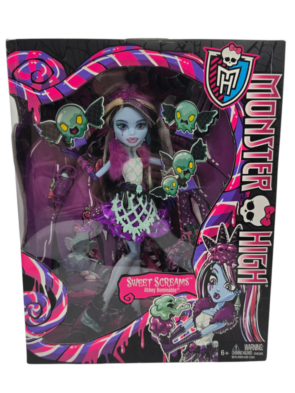Monster High Sweet Screams Abbey Bominable 11in Fashion Doll Articulated NRFB